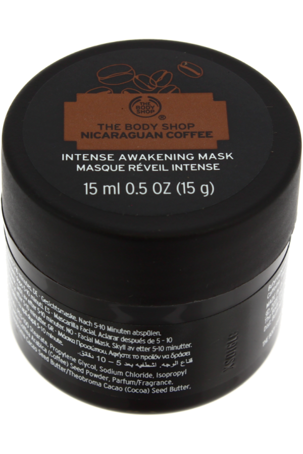 The Body Shop Recipes of Nature Nicaraguan Coffee Intense Awakening Mask - 15ml