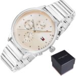 Tommy Hilfiger Quartz Stainless Steel Pink Dial 38mm Watch for Women - 1781904