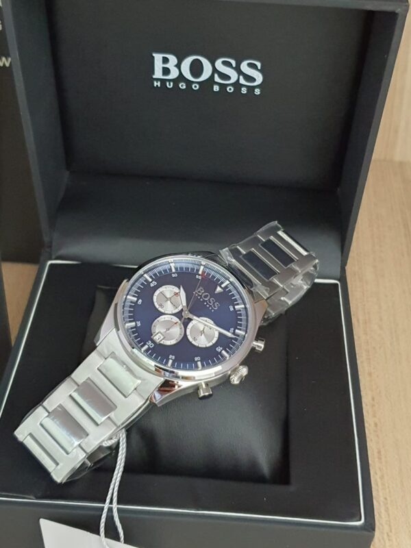 Hugo Boss Mens Chronograph Quartz Stainless Steel 44mm Watch - 1513713