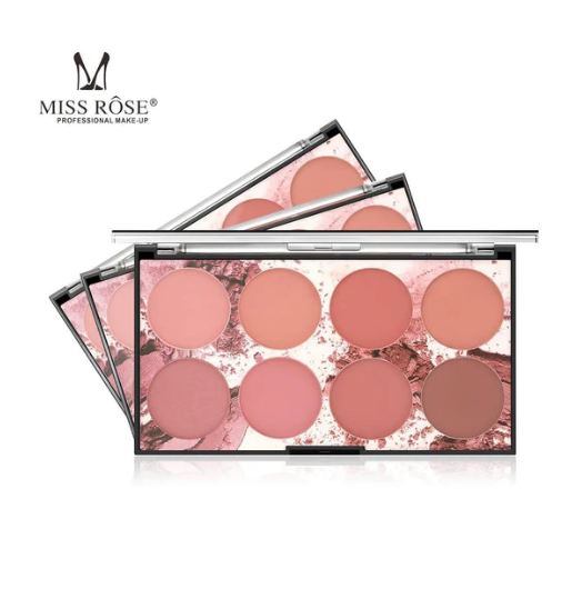 Miss Rose 8 Colors Blush KIt For Women 28 - Gm