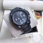 Michael Kors Mens Chronograph Quartz Stainless Steel Blue Dial 42mm Watch - Mk6248