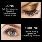 Miss Rose Waterproof Quick Dry Easy To Use Liquid Black Mascara