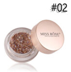 Miss Rose Glitter Metallic Shimmer Pearl Colorful Glitter Highlighter Cream