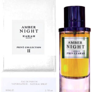 Zarah Amber Night Prive Collection II EDP - 80ml