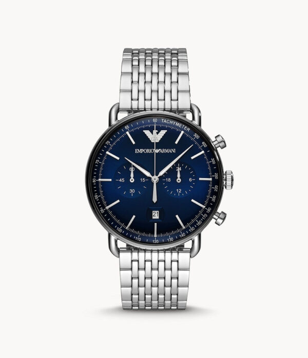 Emporio Armani Men's Chronograph Stainless Steel 43mm Watch AR11238