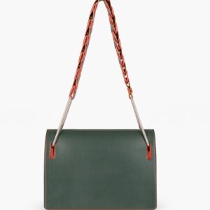 Loop Strap Shoulder Bag - Army Green