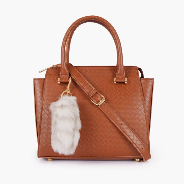 Mini Top Handle Bag - Brown Classic