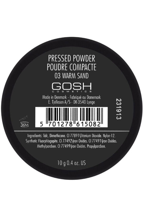 GOSH Pressed Powder - 03 Warm Sand