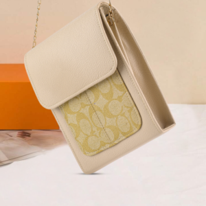 Coach Fin Crossbody Bag - Beige