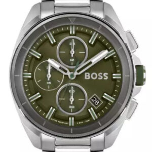 Hugo Boss Volane Chronograph Watch with Green Dial Mens Watch - 1513951