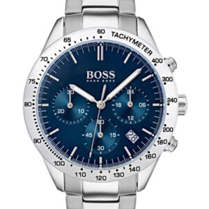 Buy Hugo Boss Mens Chronograph Quartz Talent Stainless Steel Blue Dial 42mm Watch - 1513582 in Pakistan