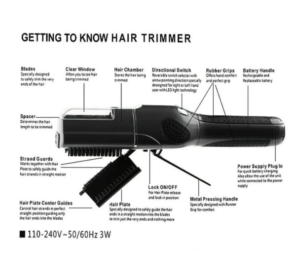 Umate Cordless Split End Hair Trimmer