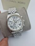 Michael Kors Womens Quartz Stainless Steel Silver Dial 38mm Watch - Mk5555