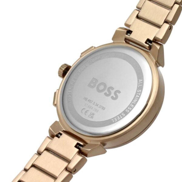 Hugo Boss Women's Chronograph Rose Gold Stainless Steel Watch - 1502678