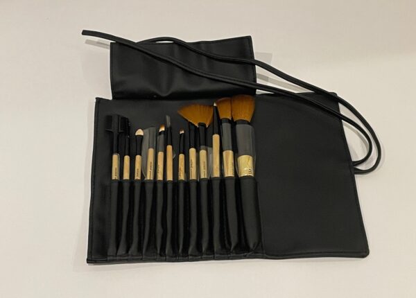 Mims Professional Brushes 12Pc Leather Pouch