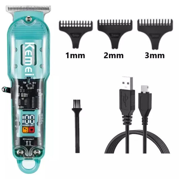 KM-1133 Transparent Hair Trimmer