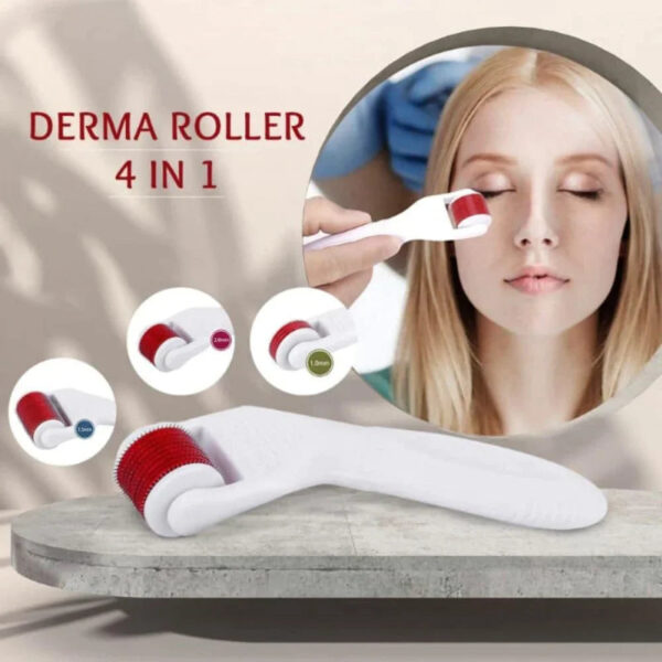 Derma Roller 4 in 1 Skin Care Set