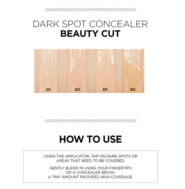 Moonshot Dark Spot Face Concealer 201 Ivory