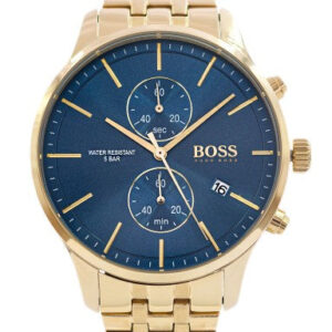 Buy Hugo Boss Mens Chronograph Stainless Steel Blue Dial 42mm Watch - 1513841 in Pakistan