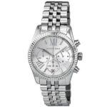 Michael Kors Womens Quartz Stainless Steel Silver Dial 38mm Watch - Mk5555