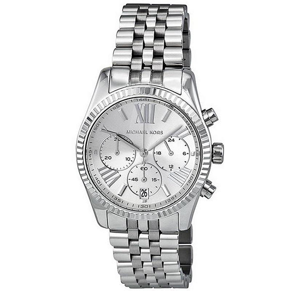 Michael Kors Womens Quartz Stainless Steel Silver Dial 38mm Watch - Mk5555