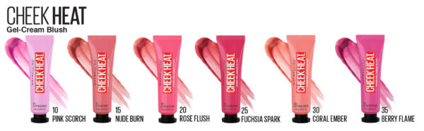 Maybelline Cheek Heat Gel Cream Blush - Coral Ember