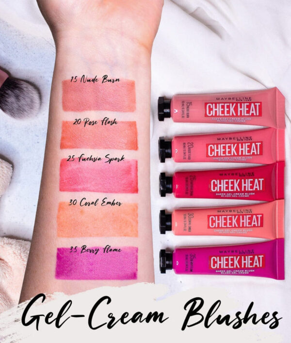 Maybelline Cheek Heat Gel Cream Blush