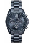 Michael Kors Mens Chronograph Quartz Stainless Steel Blue Dial 42mm Watch - Mk6248