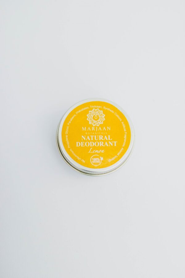 Marjan Botanicals Lemon Deodorant - 30g