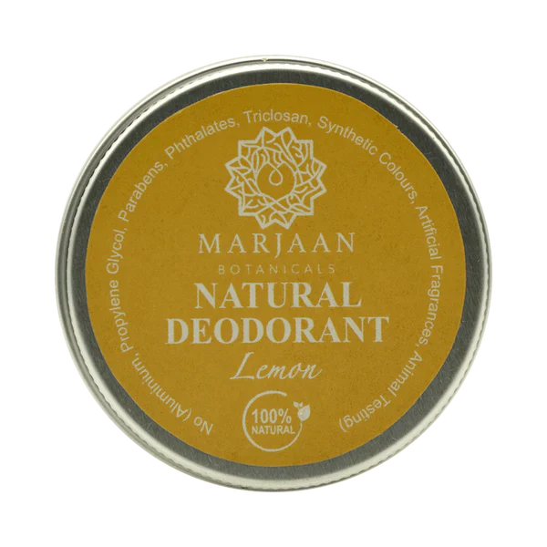 Marjan Botanicals Lemon Deodorant - 30g