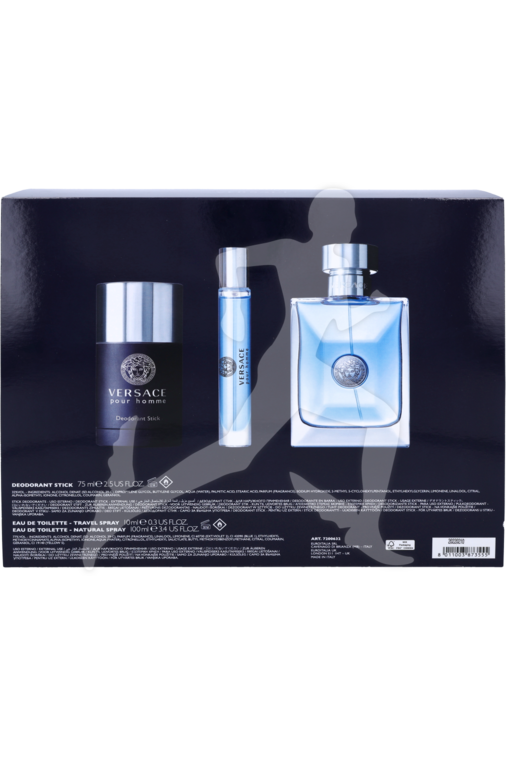 Versace Pour Homme Gift Set for Men