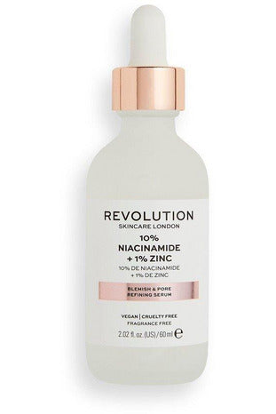 Revolution Skincare 10% Niacinamide 1% Zinc Blemish & Pore Refining Serum - 30ml