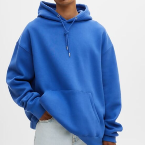 Unisex Basic Plain Hoodie - Royal Blue