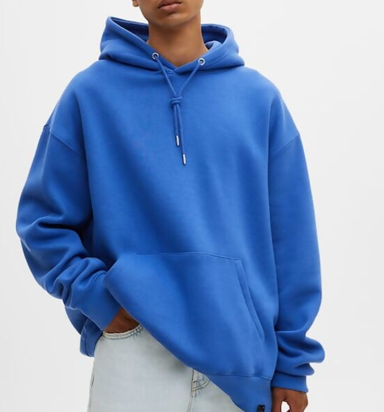 Unisex Basic Plain Hoodie - Royal Blue