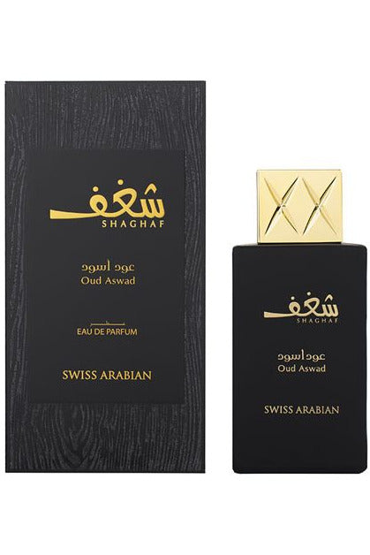 Swiss Arabiyan Shaghaf Oud Aswad for Men