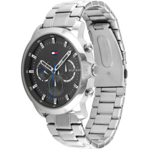 Buy Tommy Hilfiger Men's Quartz Silver Stainless Steel Grey Dial 46mm Watch 1791794 in Pakistan