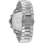 Tommy Hilfiger Men's Quartz Silver Stainless Steel Grey Dial 46mm Watch 1791794