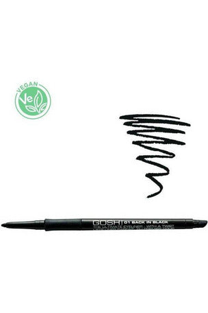 Gosh The Ultimate EyeLiner - 01 Black in Black