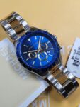 Michael Kors Mens Quartz Stainless Steel Blue Dial 45mm Watch - Mk8825