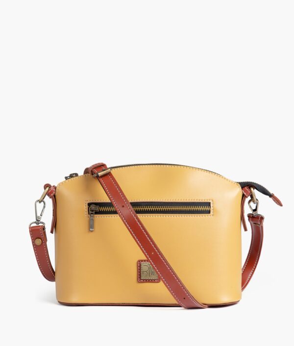 Yellow Dome Cross Body Bag