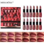 Miss Rose Pack Of 12 Matt Lipstick