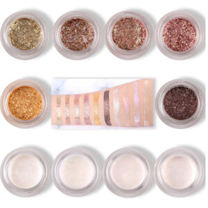 Miss Rose Glitter Metallic Shimmer Pearl Colorful Glitter Highlighter Cream