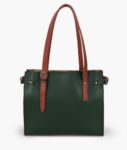 Satchel Tote Bag - Army Green