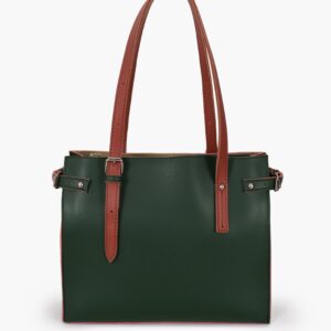 Satchel Tote Bag - Army Green