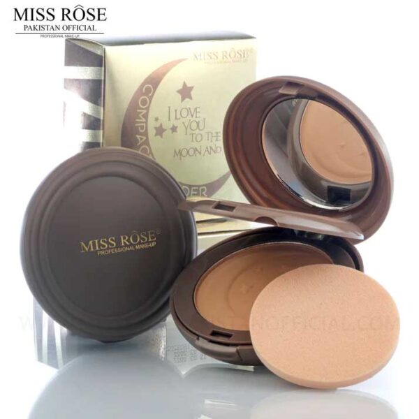 Miss Rose Compact Powder Star & Moon