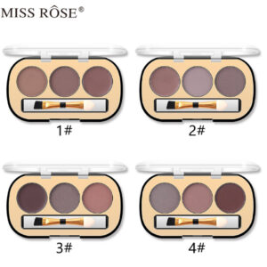 Miss Rose 3 Color Long Lasting Waterproof Eyebrow Powder