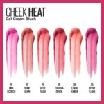 Maybelline Cheek Heat Gel Cream Blush - Coral Ember