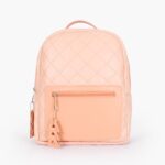 Quilted Mini Backpack - Baby Pink