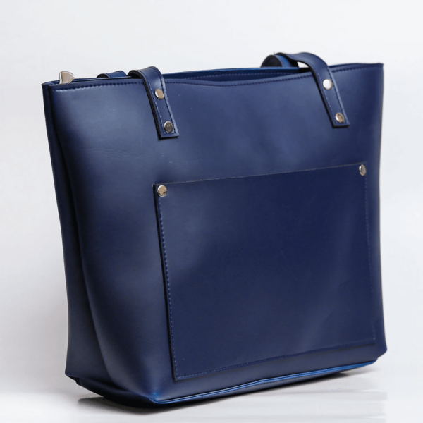 Clips Tote Bag - Blue