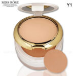 Miss Rose Professional 3D Pearl Whitening Compact & Loose Powder 3 in 1